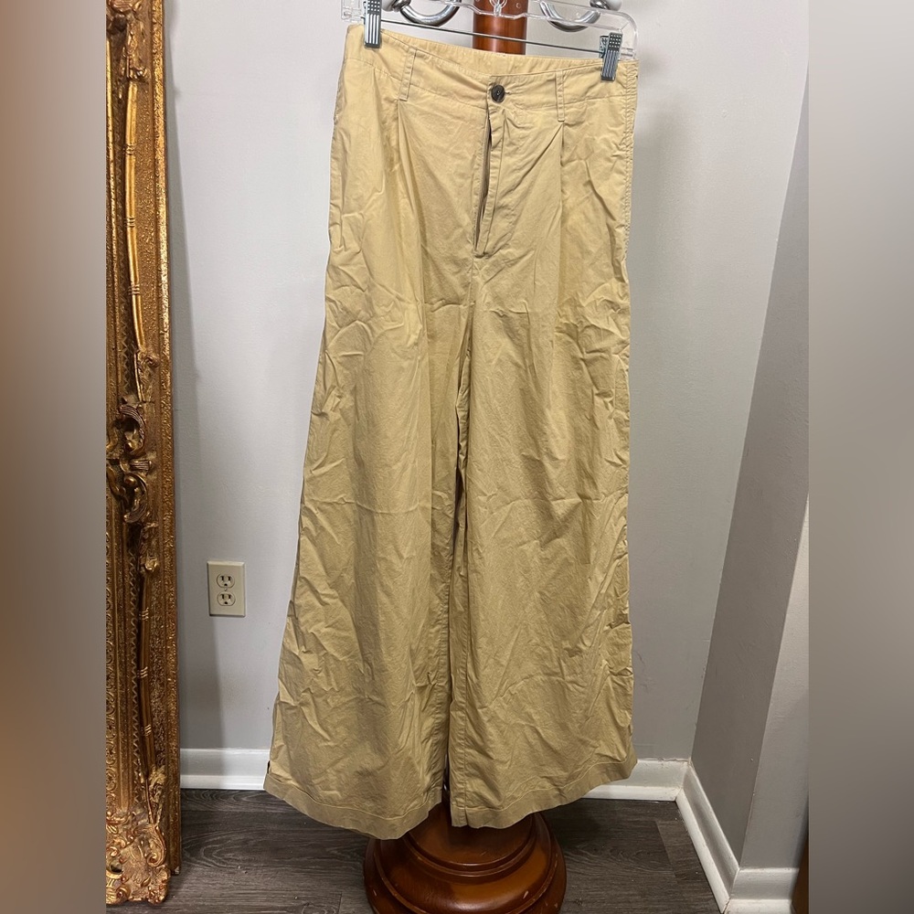 Roberto Collina wide legs light cotton pants